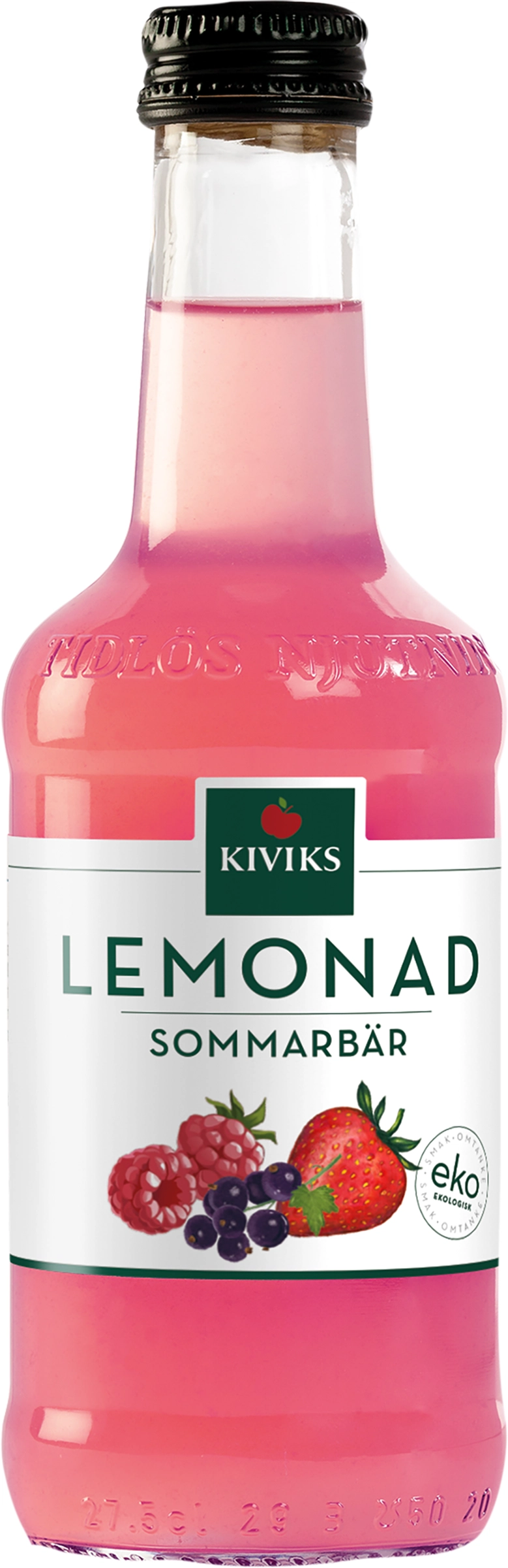 Kiviks Lemonad Sommarbär EKO 275m 12kpl