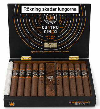 Joya de Nicaragua Cuatro Cinco Reserva Especial Secret Cask Toro  Cigarrlåda 10-pack