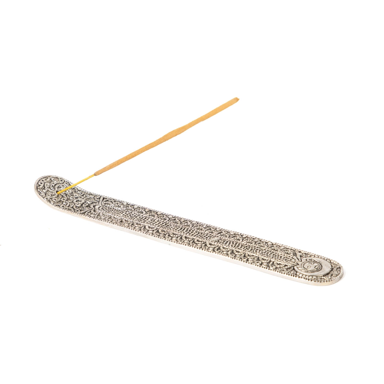 Silvery incense holder in gondola shape - 2