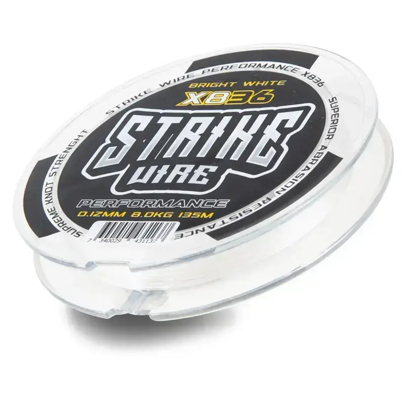 Strike Wire Performance 836 0,12mm/8kg -135m, Bright White
