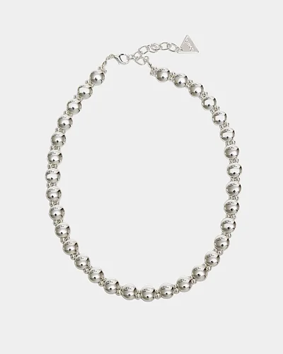 Halsband Ava silverfärgat