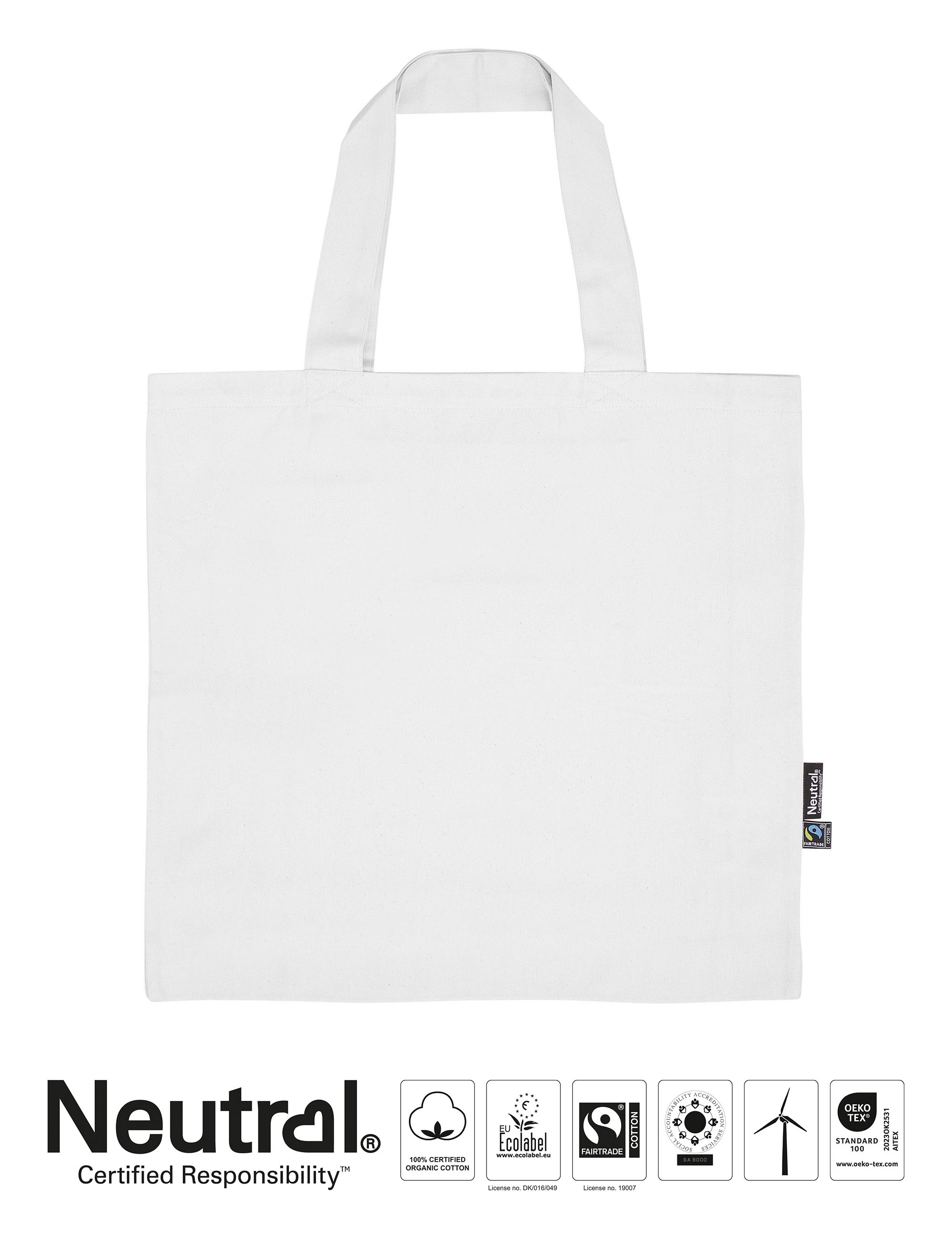 Twill Shopper Bag, Neutral, EKO -  6 olika färger - 6