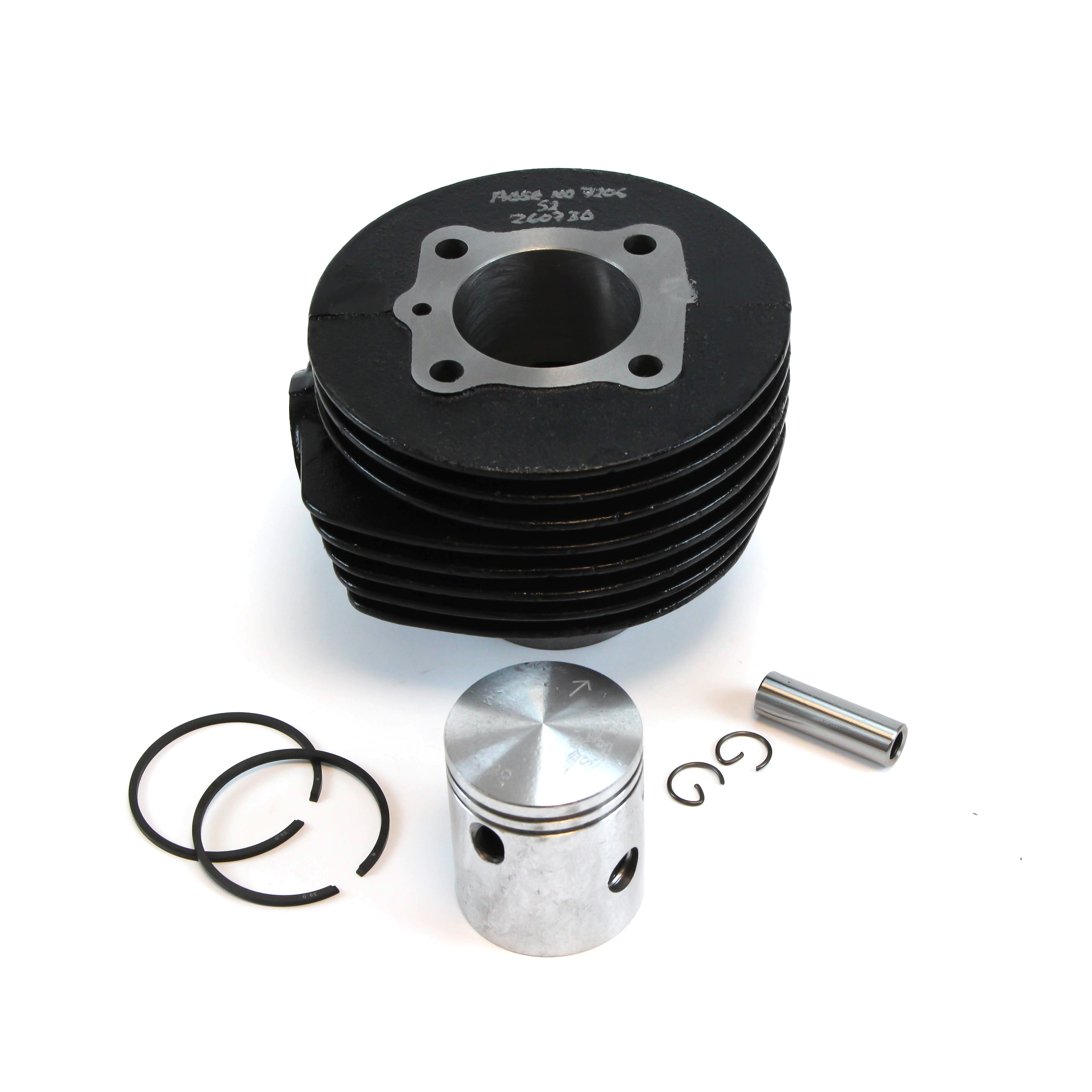 Husqvarna Roulette Cylinder, 39 mm, S2 - Ported and machined by Tivedens Motor.