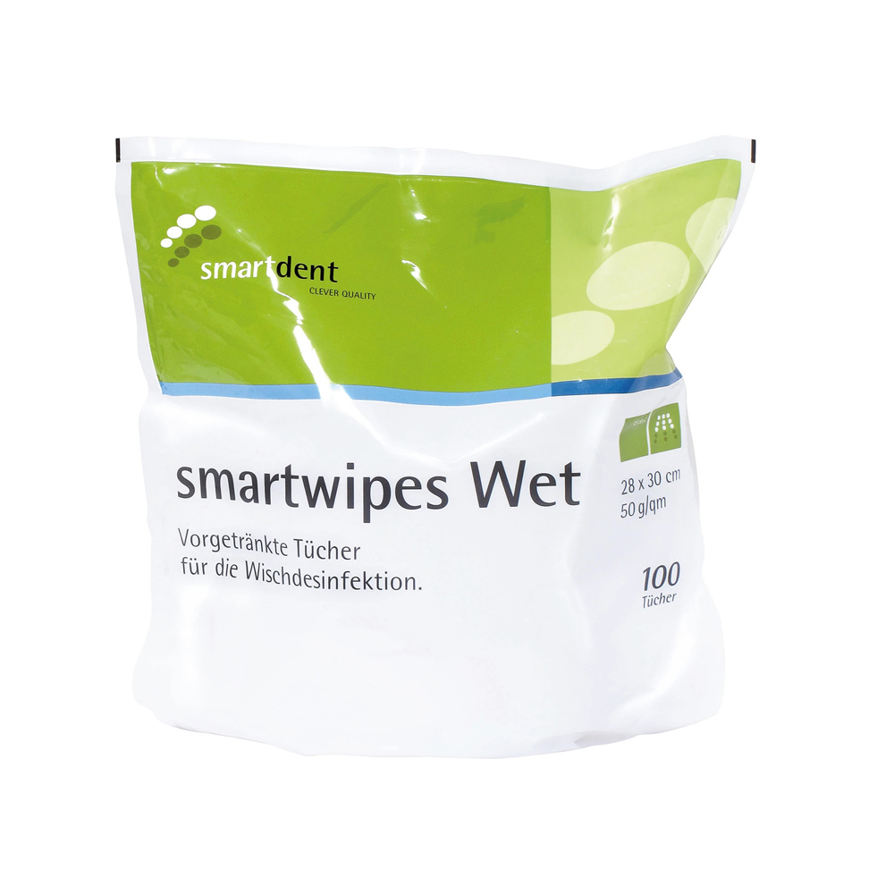 Smartwipes Wet desinfektionsservett 100st., 28 x 30 cm