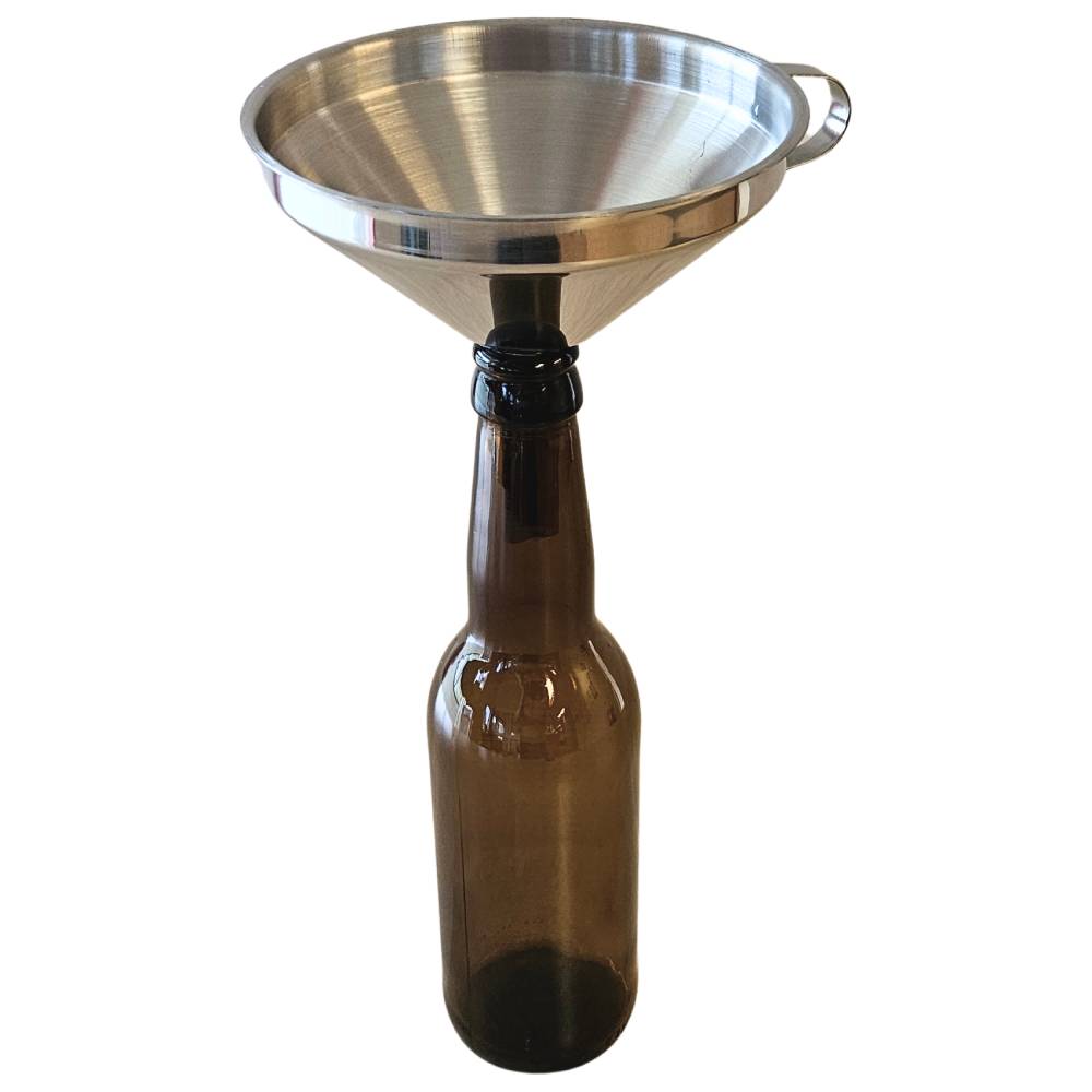 Stainless Funnel with Strainer - 3