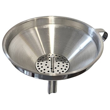 Stainless Funnel with Strainer