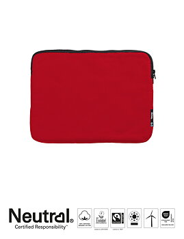 Dataväska 15" - Neutral - Fairtrade & EKO GOTS - Red