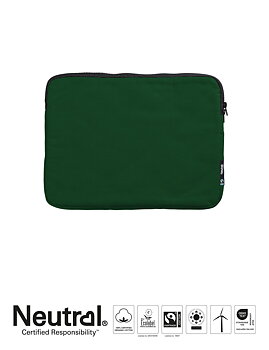Dataväska 15" - Neutral - Fairtrade & EKO GOTS - Bottle Green