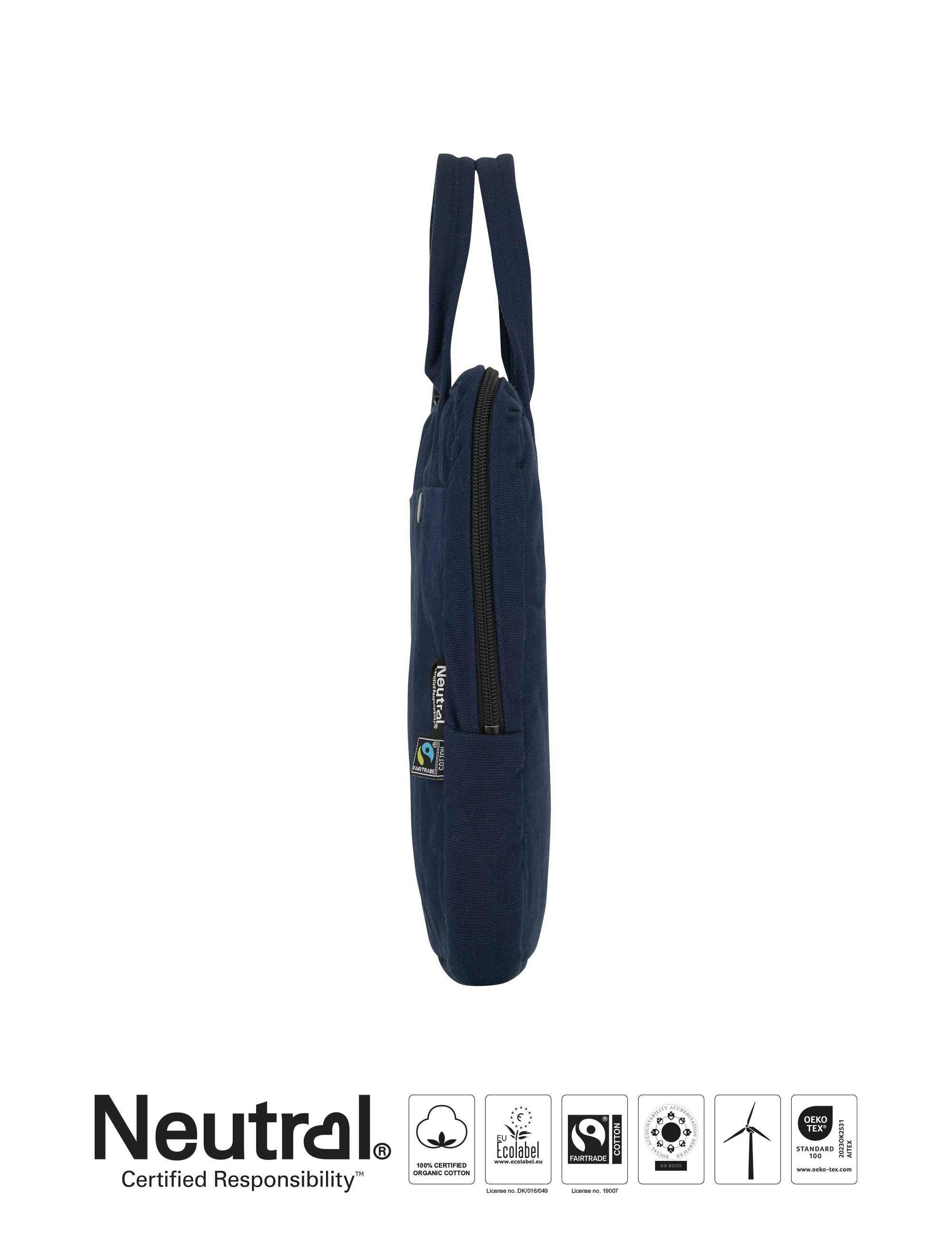 Business Bag, Neutral. EKO, Fairtrade, GOTS - 3 olika färger - 3