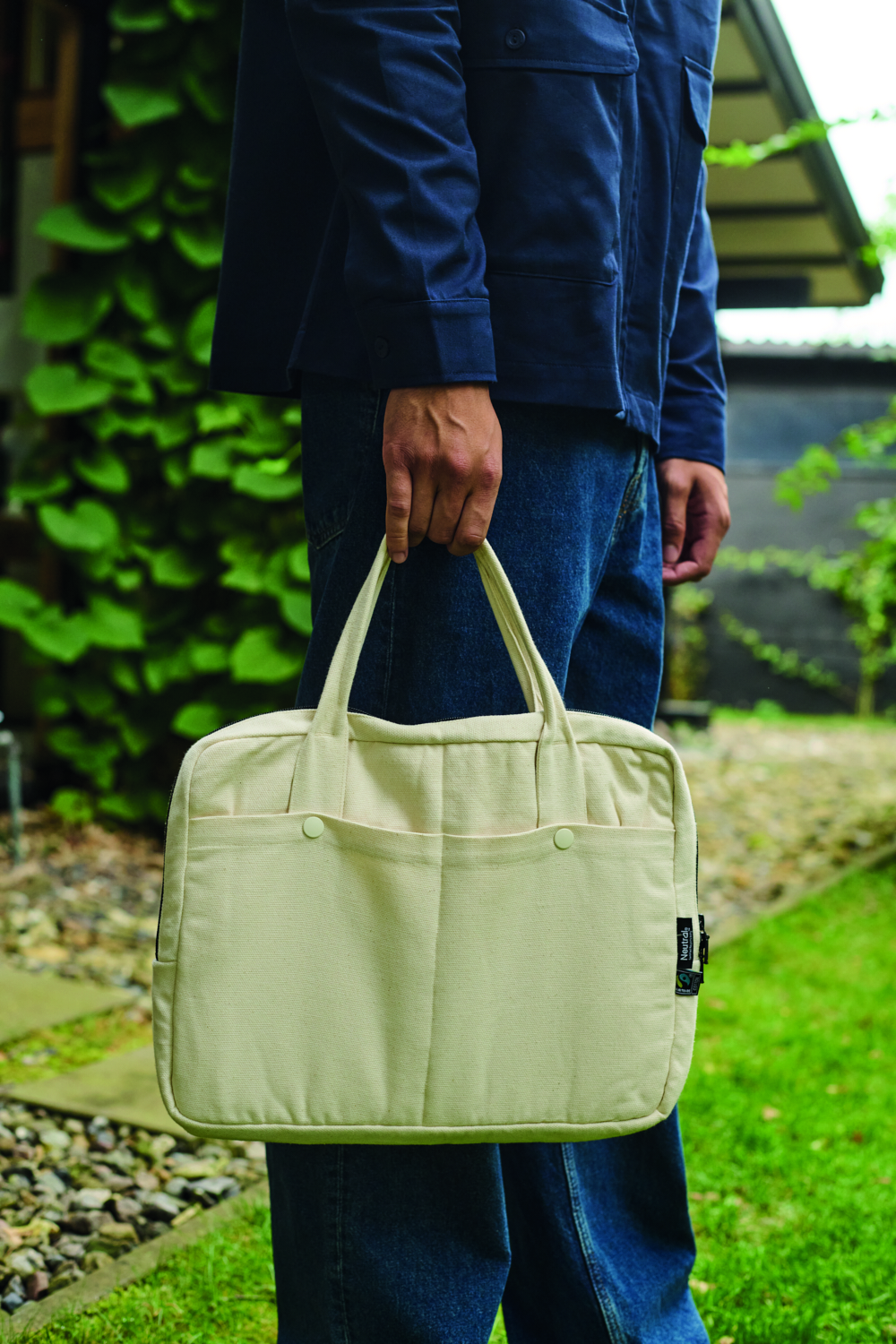 Business Bag, Neutral. EKO, Fairtrade, GOTS - 3 olika färger