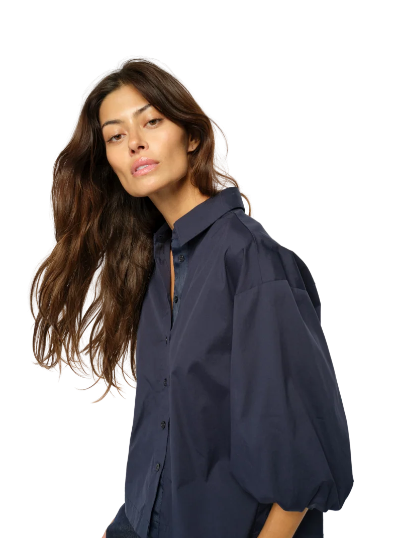 MMVinita 3/4 Shirt - Salute Navy - Mos Mosh
