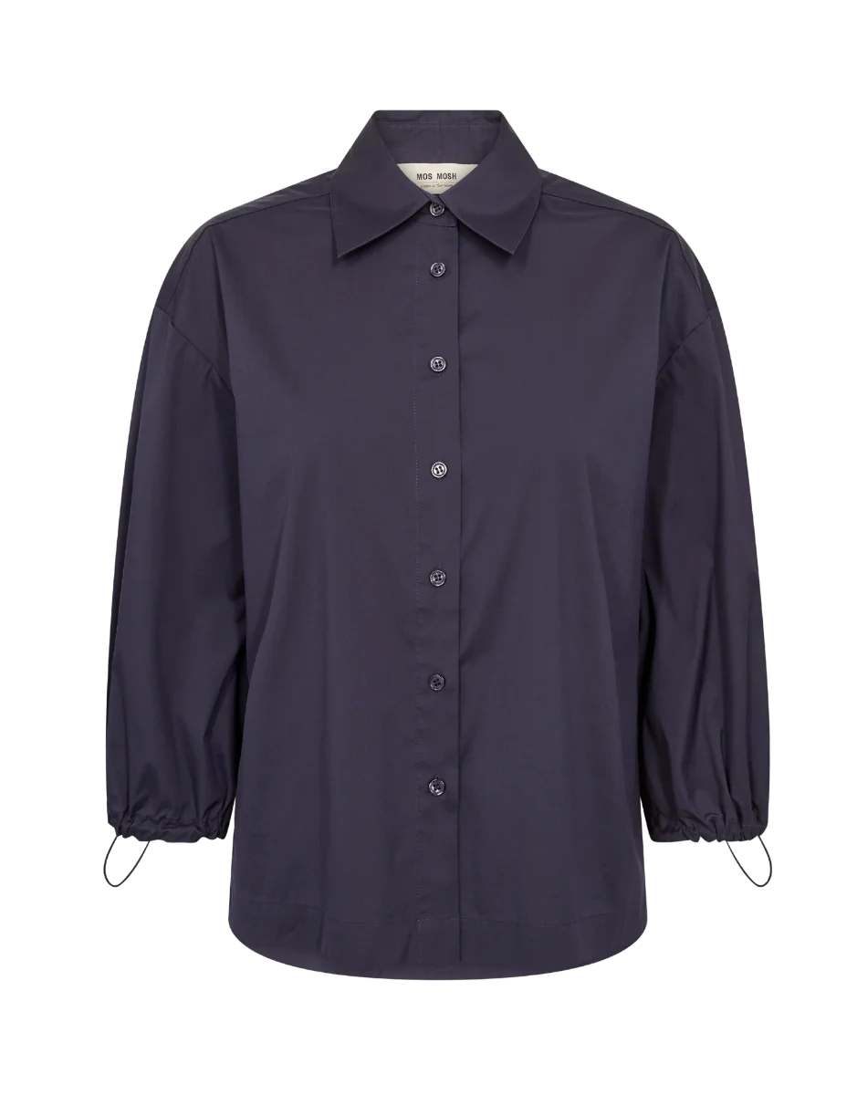 MMVinita 3/4 Shirt - Salute Navy - Mos Mosh - 4