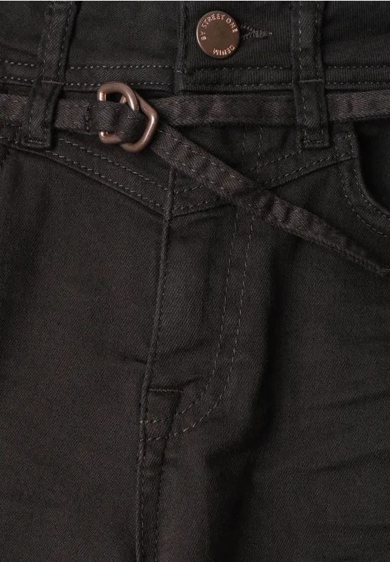 Karlie Barrel Jeans Brown Wash   - 5