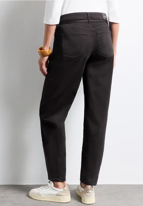Karlie Barrel Jeans Brown Wash   - 4