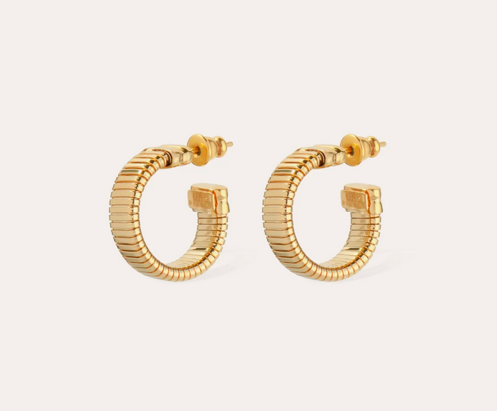 Milo mini hoop örhängen guld