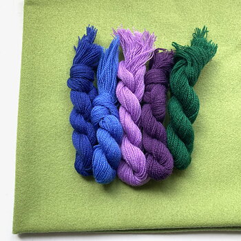 Wool Embroidery Kit 26H 50x50 cm DIY 