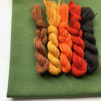 Wool Embroidery Kit 26J 50x50 cm DIY 