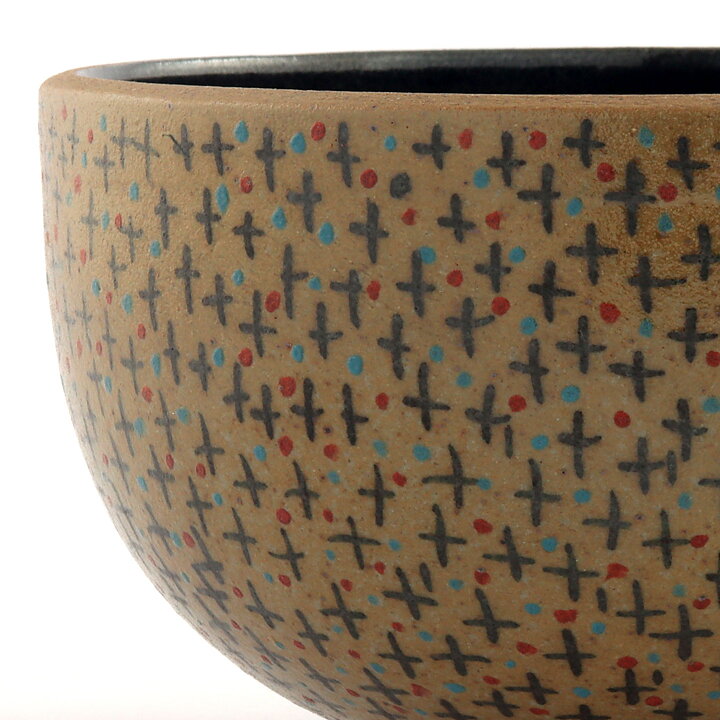 Jackie Lynd (1970s) Unique Bowl with Hand-Painted Decor 12/7 cm