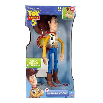 Disney Pixar Toy Story 5 Running Talking Woody Action Figure 