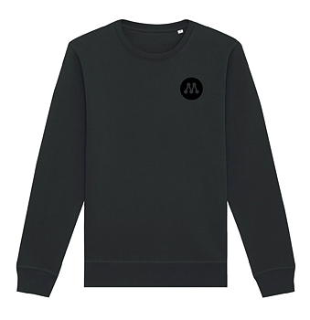 Sweatshirt Logo PU-Läder - Roller Black S/S - Moderaterna