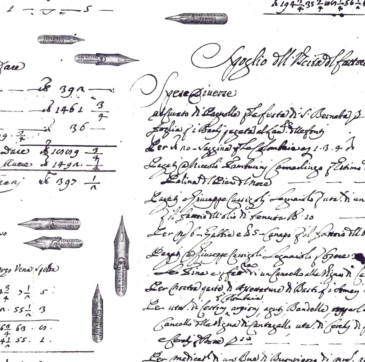 Handwriting and ink pens