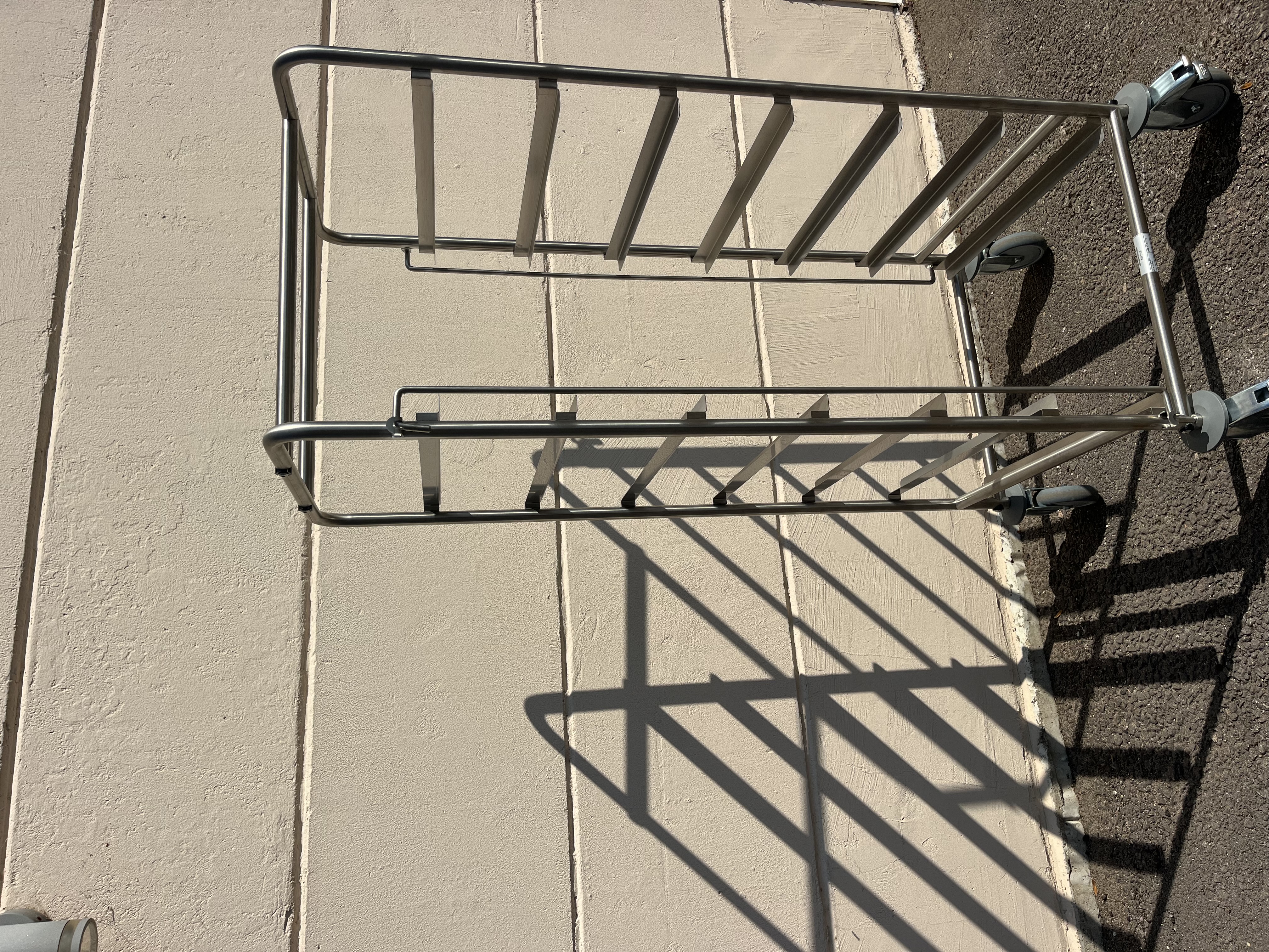 Demoexemplar CS711H Molins diskkorgvagn med gejderlåsning fram och bak - 2