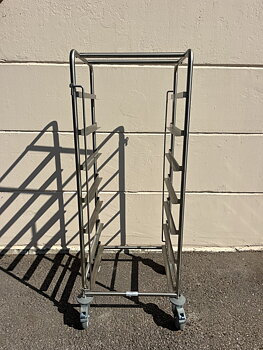 Demoexemplar CS711H Molins diskkorgvagn med gejderlåsning fram och bak