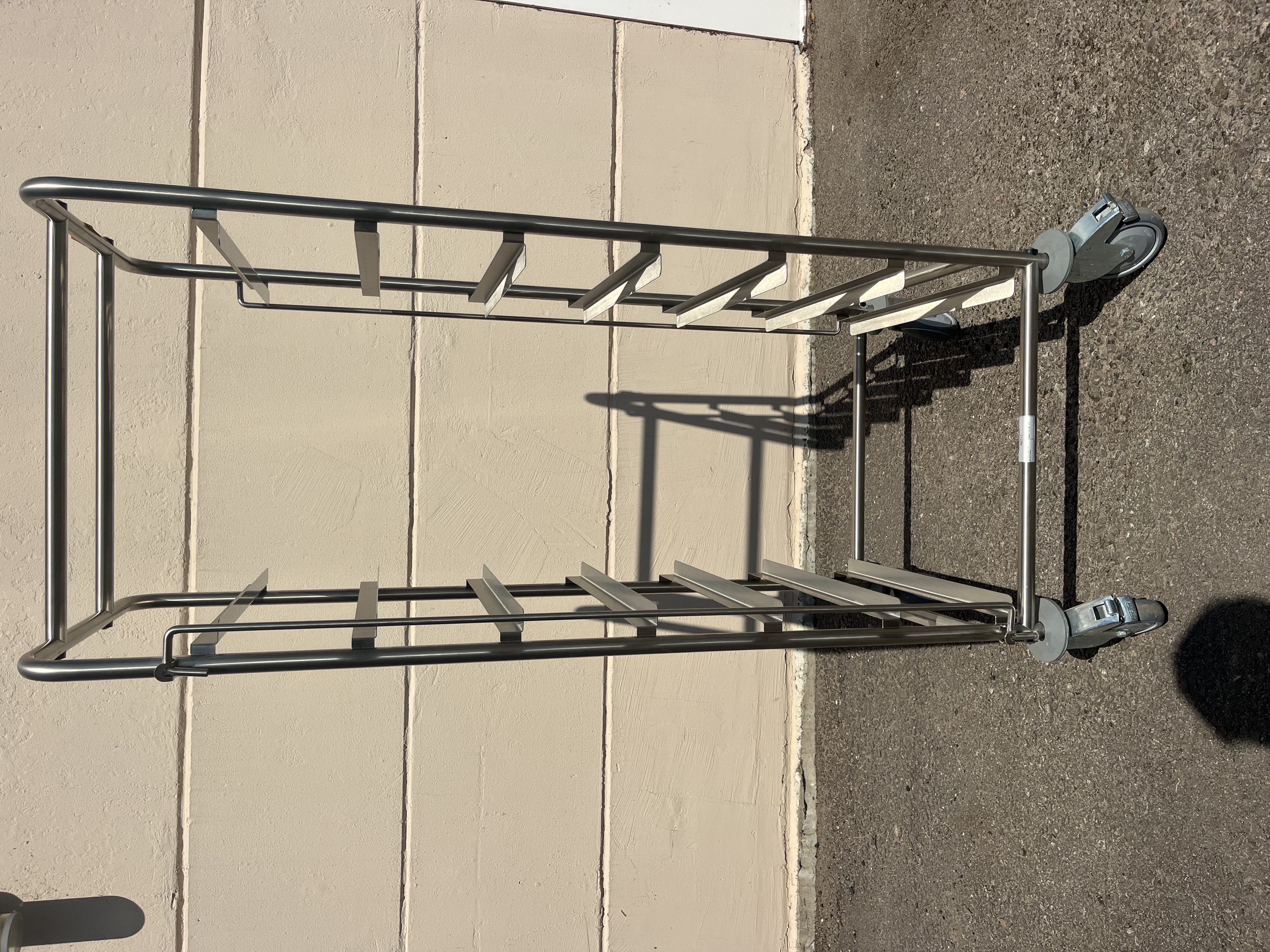 Demoexemplar CS711H Molins diskkorgvagn med gejderlåsning fram och bak