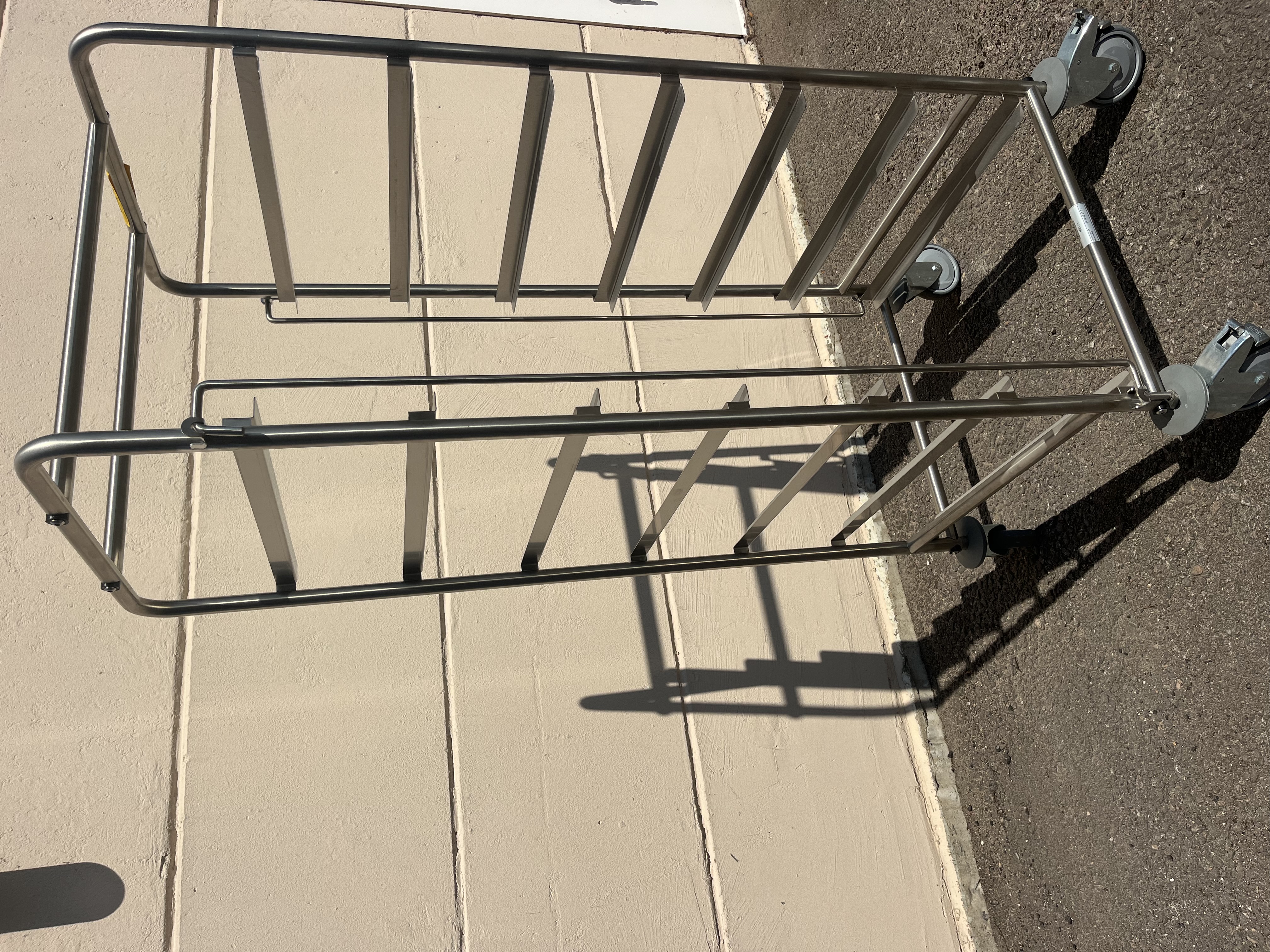 Demoexemplar CS711H Molins diskkorgvagn med gejderlåsning fram och bak - 2