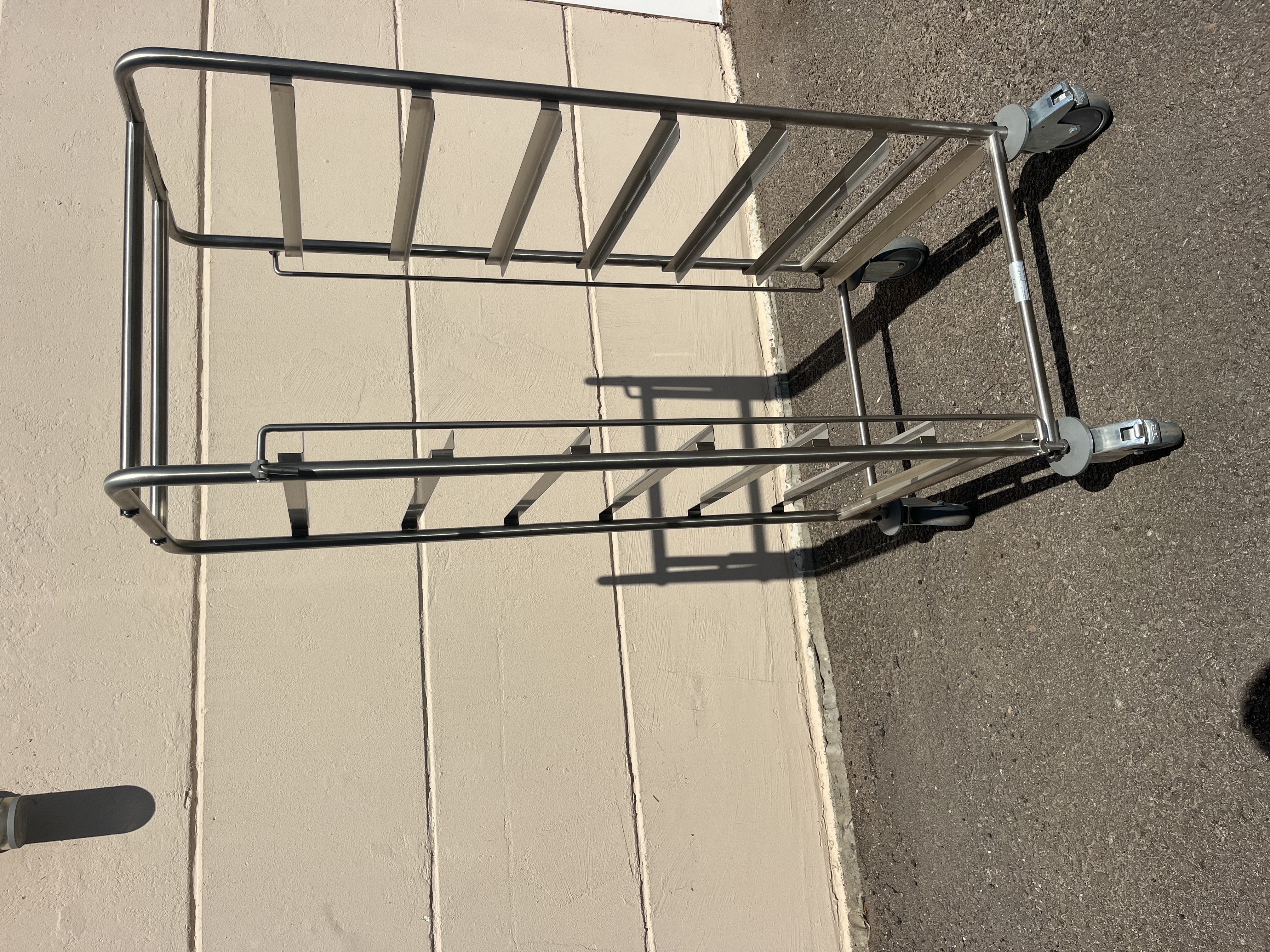 Demoexemplar CS711H Molins diskkorgvagn med gejderlåsning fram och bak - 2