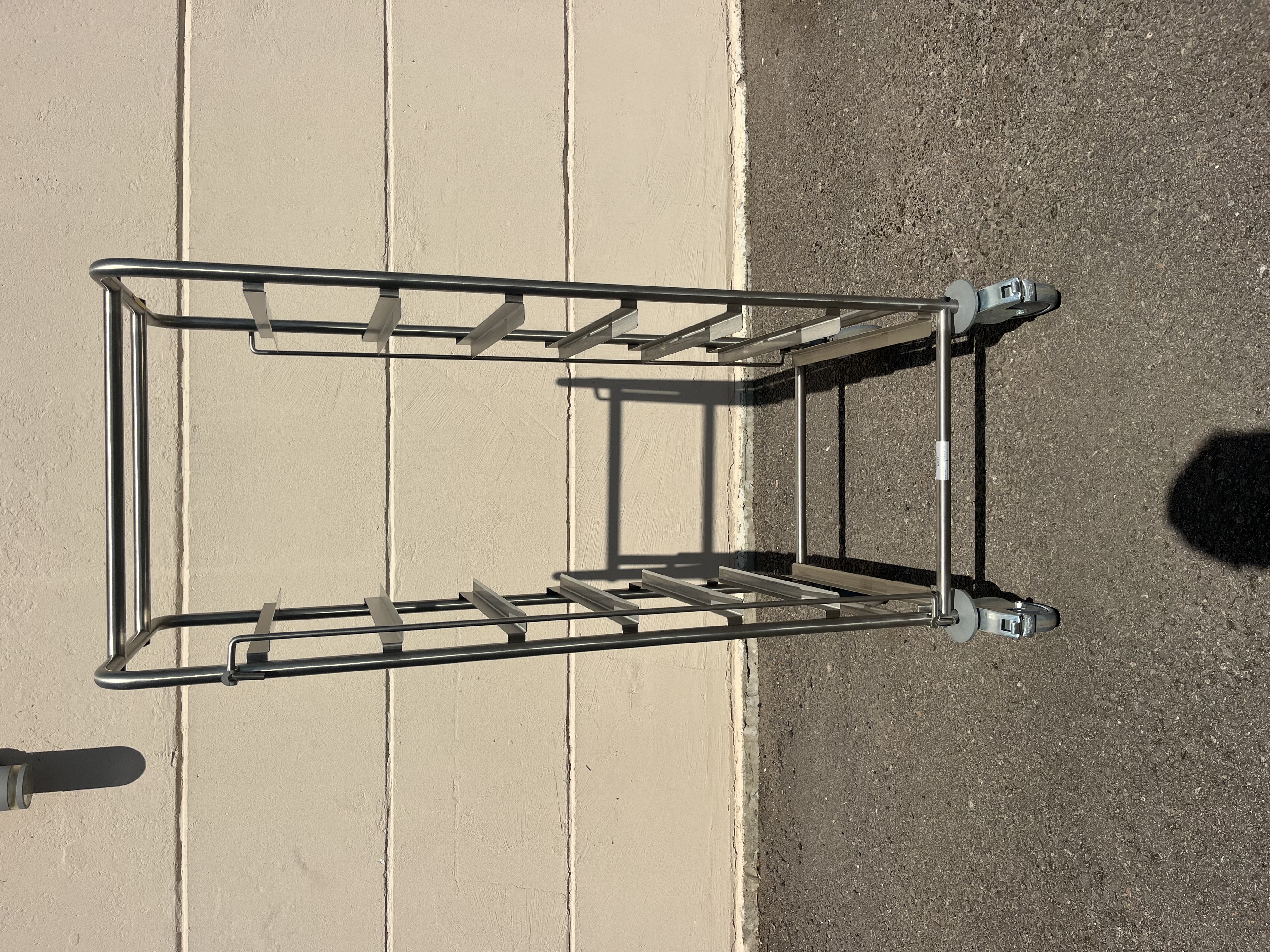 Demoexemplar CS711H Molins diskkorgvagn med gejderlåsning fram och bak