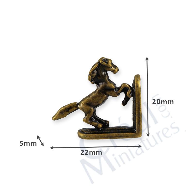 Bookends with horses - 2