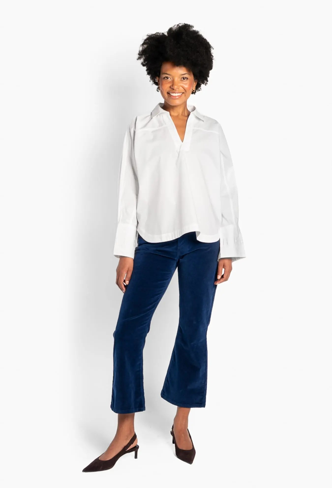 Miriam Shirt - White Alyssum - HÉST - 6