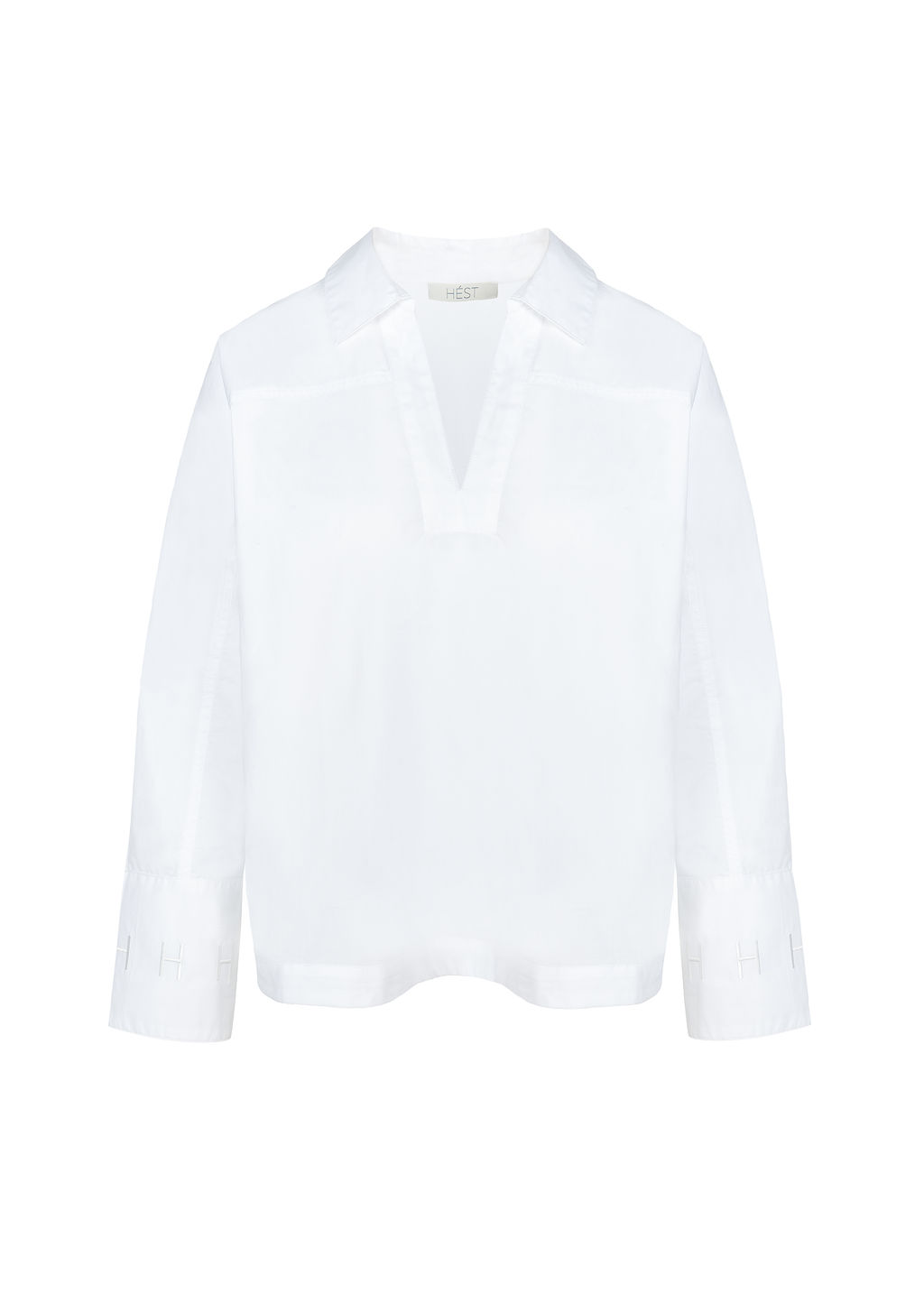 Miriam Shirt - White Alyssum - HÉST