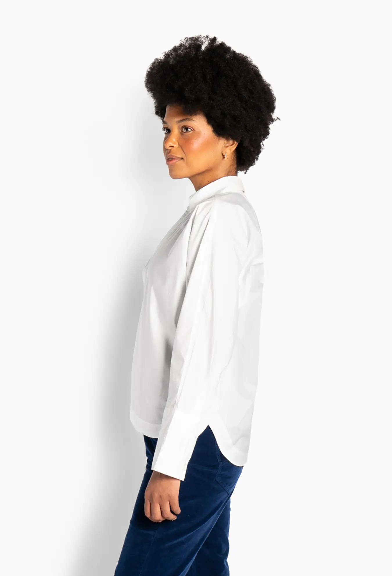 Miriam Shirt - White Alyssum - HÉST - 4