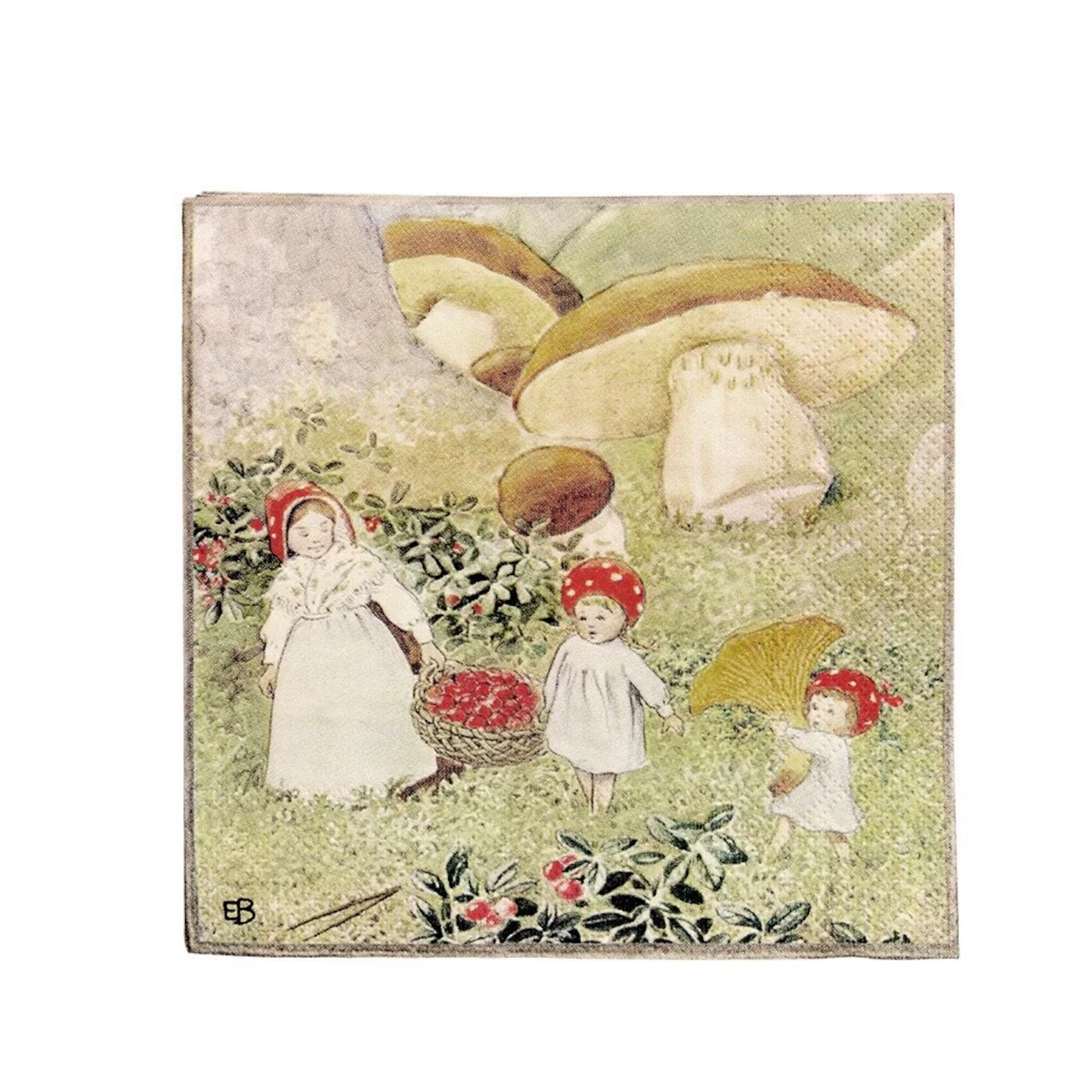 Elsa Beskow Servetter - Tomtebobarnen