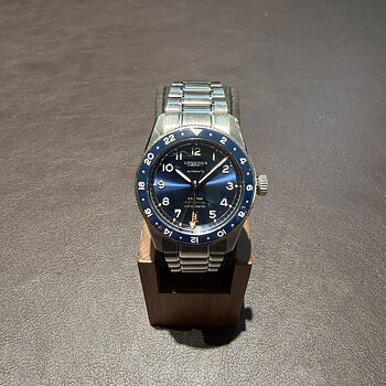 Longines Spirit Zulu Time 39 blå