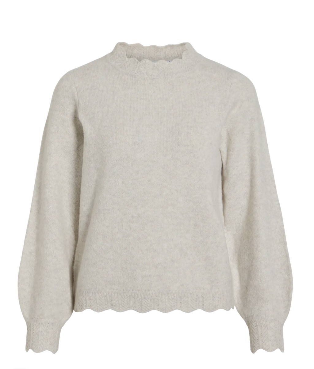 Vila Nikolina o-neck Knit Pullover Super light - 5