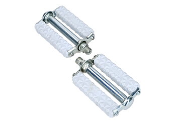 Union White Pedal Set, 14x1.25 mm thread
