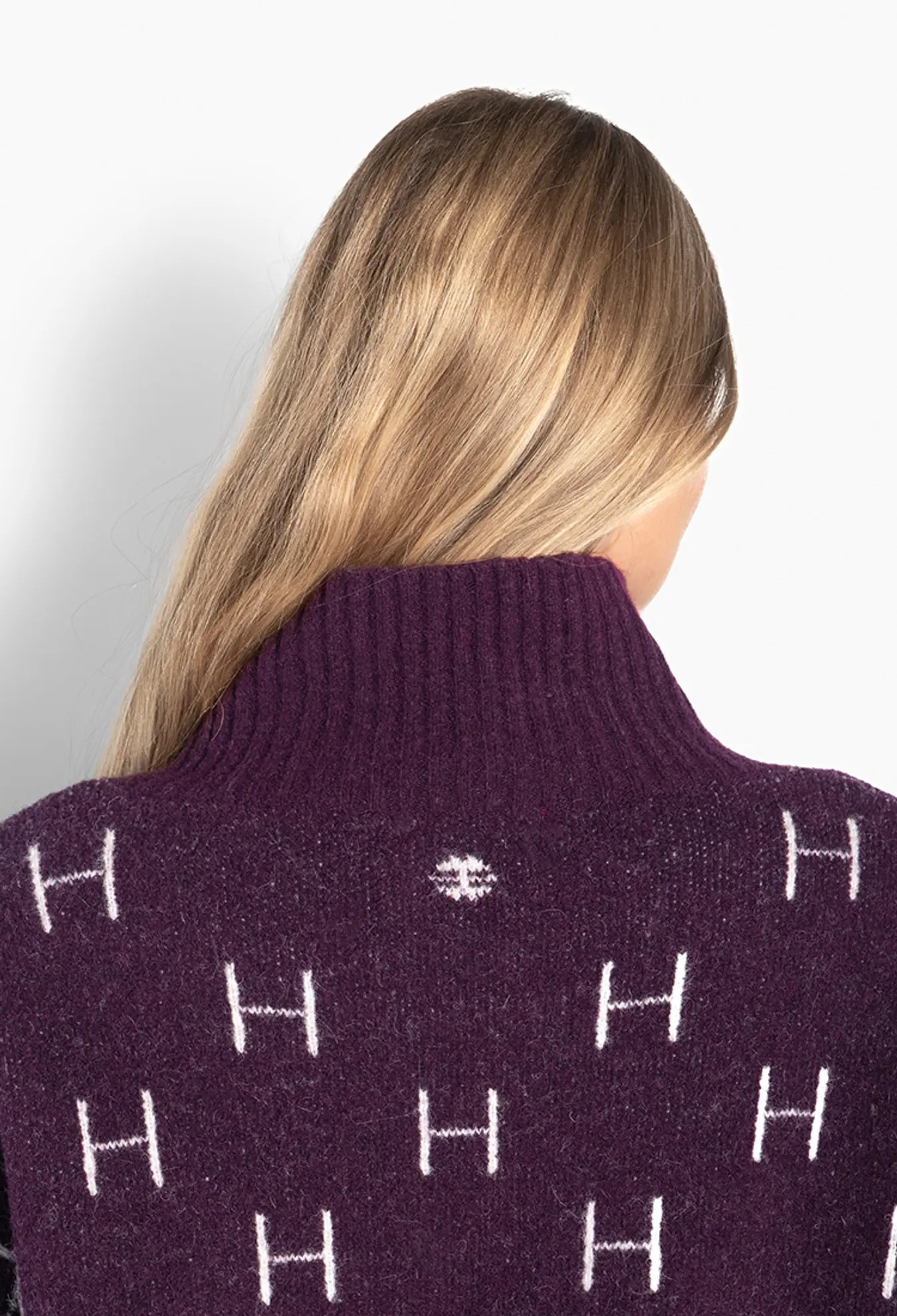 Fam Short Sweater - Potent Purple - HÉST - 4