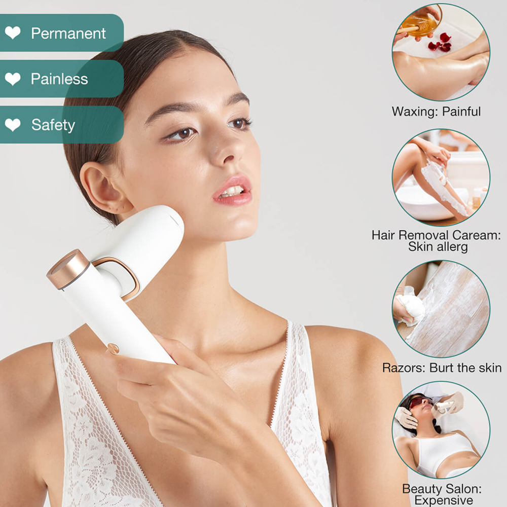 BoSidin IPL Hair Removal Device With Painless Ice-Cooling - 2