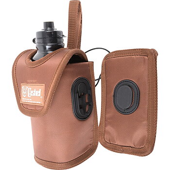 Cashel© Pommel Bottle Holder med GPS-hållare, brun
