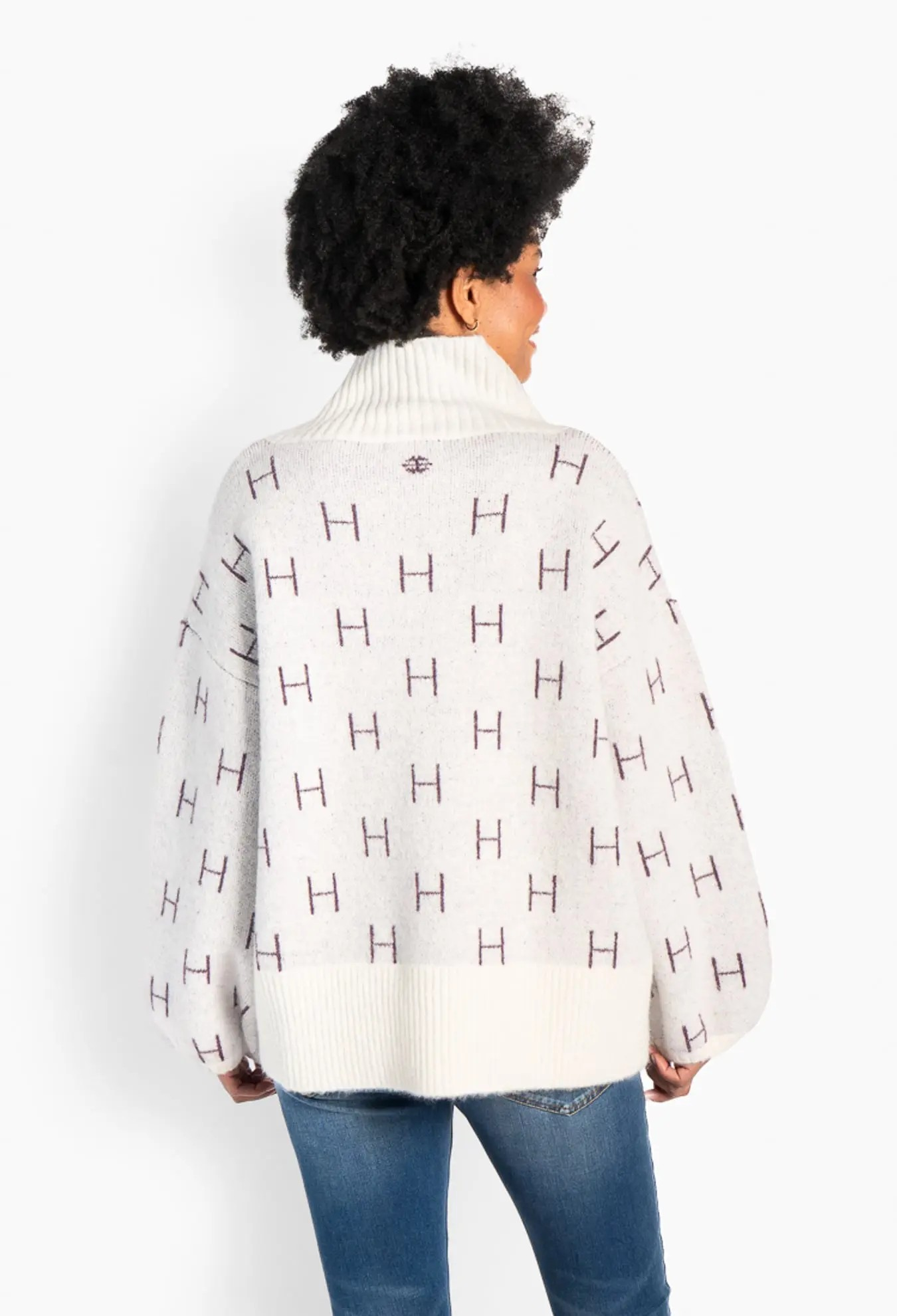 Fam Short Sweater - Vanilla Ice - HÉST