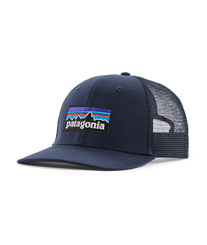 Patagonia keps P-6 logo trucker new navy