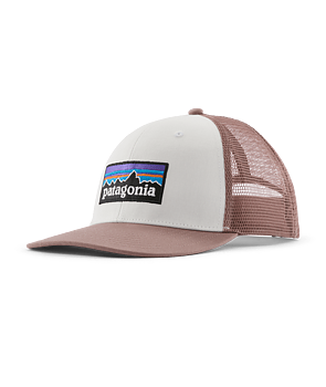 Patagonia keps P-6 logo trucker birch white