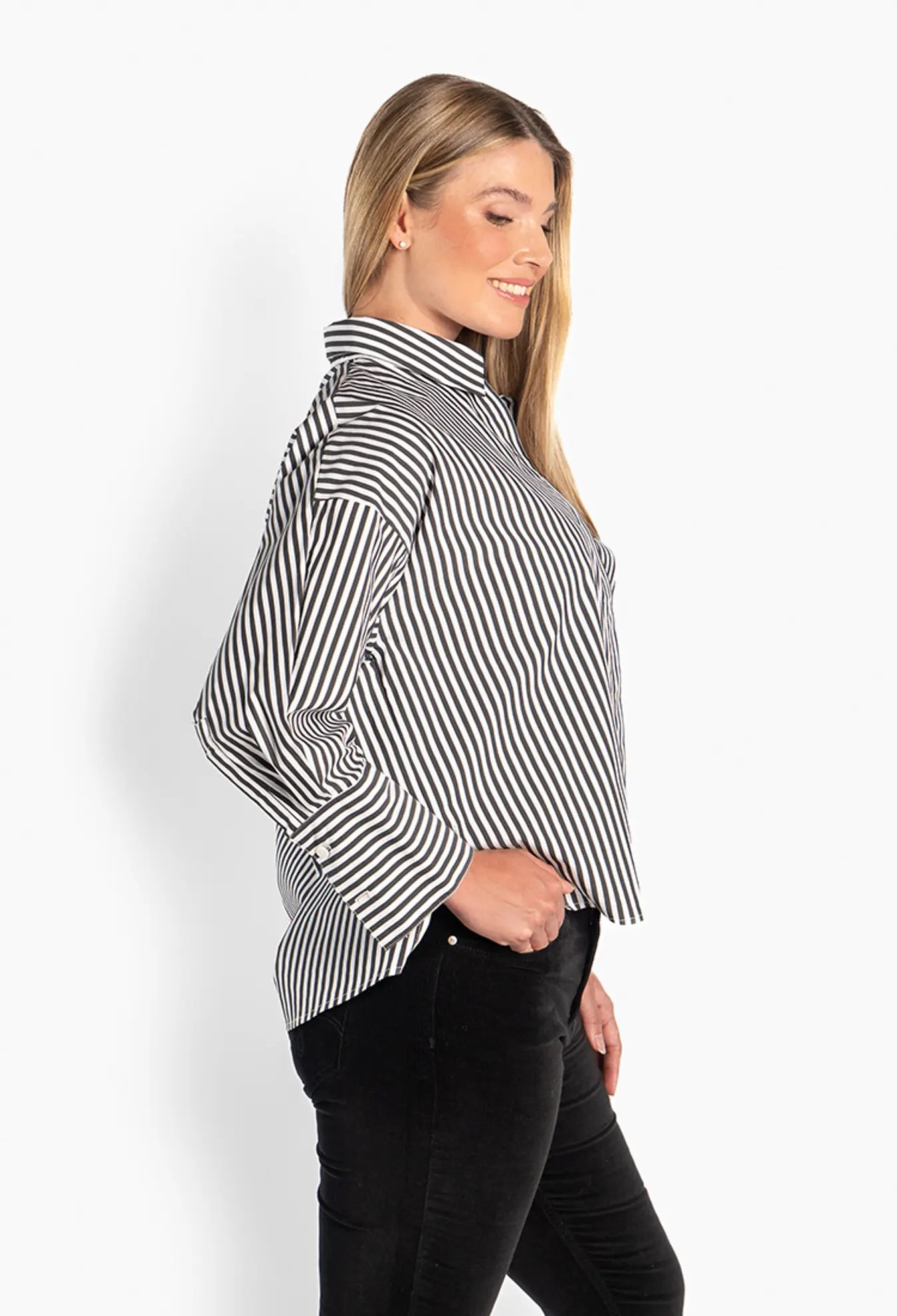 Lilly Shirt - Jet Black - HÉST