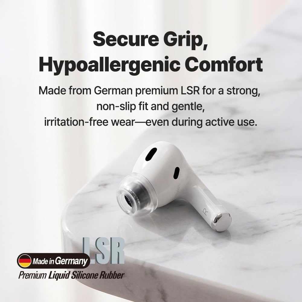 AZLA Crystal 2 for Airpods Pro 3 Mixed Size 1 Par Set - 2