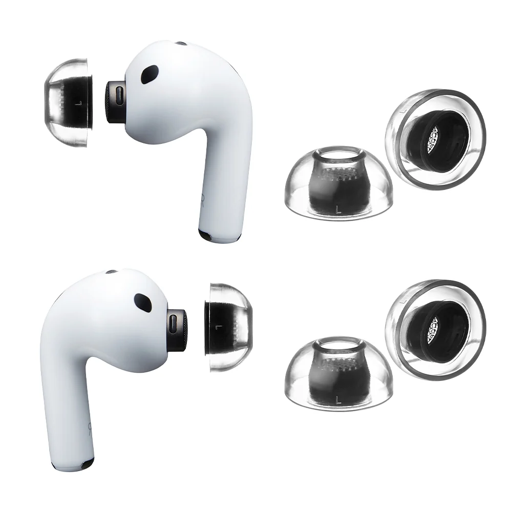 AZLA Crystal 2 for Airpods Pro 3 Mixed Size 1 Par Set