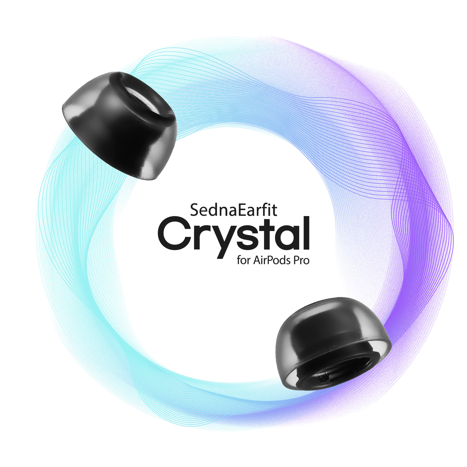 AZLA Crystal for Airpods Pro 1, 2 Single Size 2 Par - 10