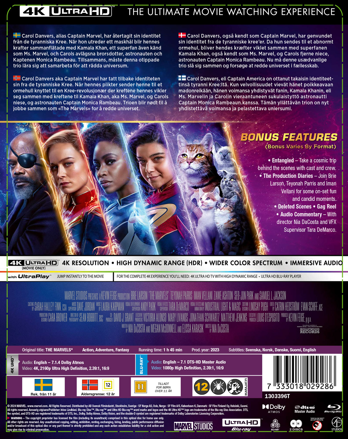 The Marvels (Limited Edition Steelbook) (4K Ultra HD + Blu-ray) - 2